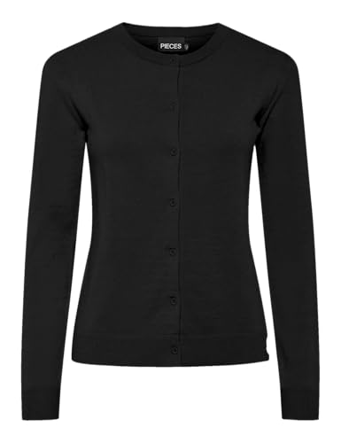 Pcnora Ls O-Neck Cardigan Noos Bc von PIECES
