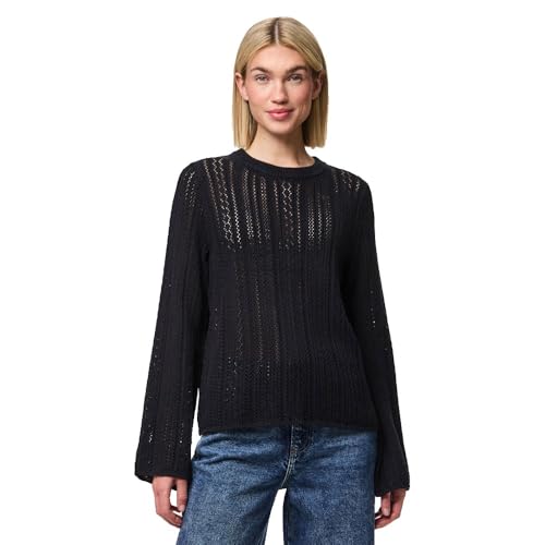 Pcnuka Ls O-Neck Knit Noos Bc von PIECES