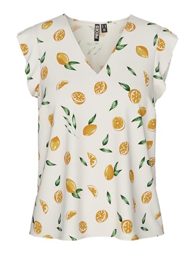 Pcnya Sl V-Neck Top Bc Pcnya Sl V-Neck Top Bc von PIECES