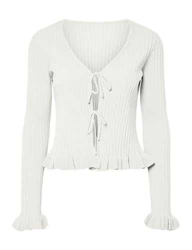 Pcragnhild Ls V-Neck Rev Cardigan Pwp von PIECES