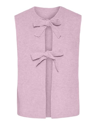 Pcsilly Sl Rev Tie Vest Knit Noos Bc von PIECES