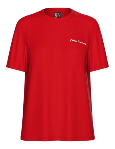 Pctaya Ss Printed T-Shirt Pwp JRS Bc von PIECES