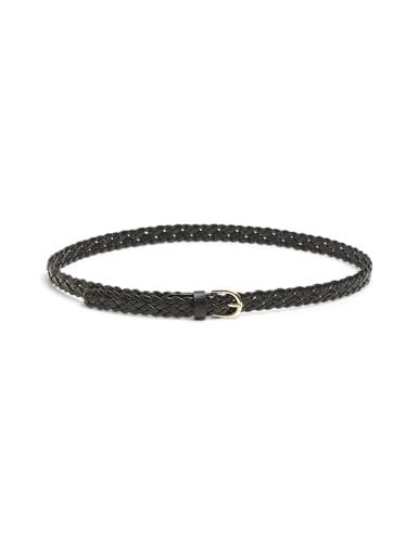 PIECES Pcavery Leather Braided Slim Belt Noos von PIECES