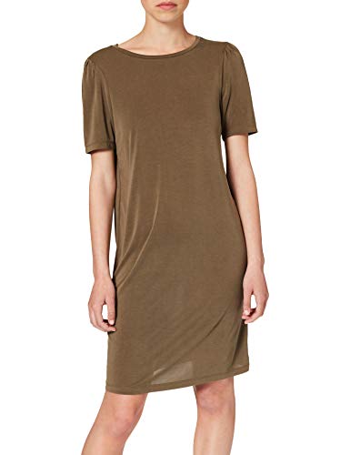 Pieces Damen PCKAMALA SS Puff Sleeve Dress NOOS BC Kleid, Sea Turtle, XS Pieces Damen PCKAMALA SS Puff Sleeve Dress NOOS BC Kleid, Sea Turtle, XS von PIECES