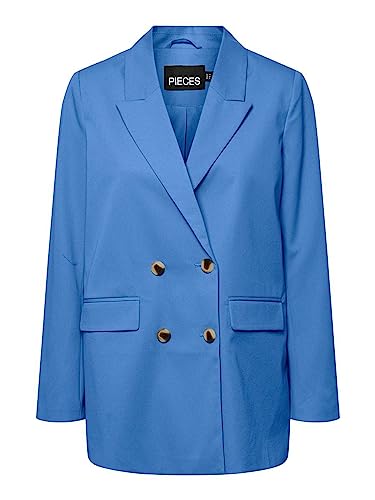 Pieces Damen PCTHELMA LS Oversize NOOS Blazer, Marina, L von PIECES