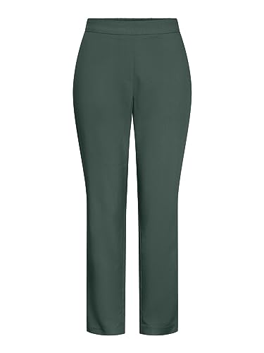 Pieces Damen Pcbosella Mw Ankle Pants Noos Hose, Trekking Green, S EU von PIECES