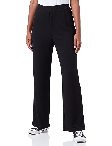 Pieces Damen Pcjules Hw Wide Pants D2d Pb Stoffhose, Schwarz, M EU von PIECES