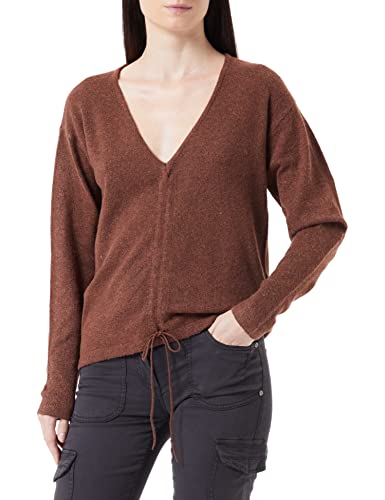 Pieces Damen Pcnandi V-Neck Knit Strickpullover, Chicory/Melange, M EU von PIECES