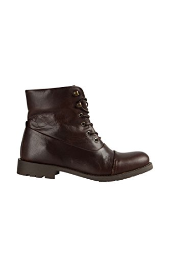 Pieces Damen SENIDA Leather Boot Mocca Bootsschuhe, Braun (Black Coffee), 37 EU von PIECES