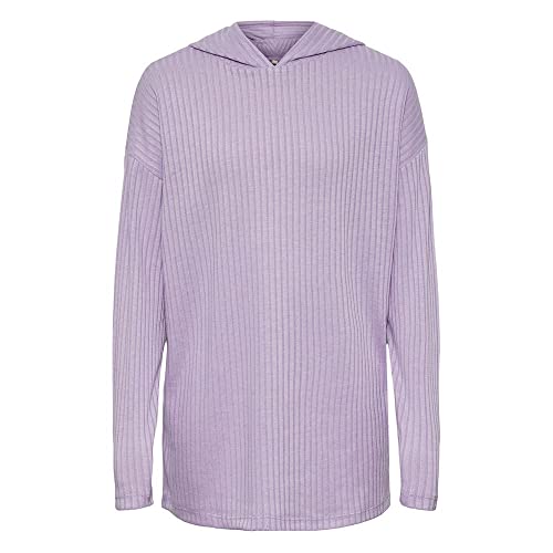 Pieces Mädchen Lpmolly Hoodie Noos Tw Pullover, Purple Rose, 146 EU von PIECES