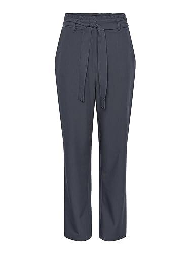 Pieces Women's PCBOSS HW Paperbag Straight Pants NOOS Hose, Ombre Blue, XS Pieces Women's PCBOSS HW Paperbag Straight Pants NOOS Hose, Ombre Blue, XS von PIECES