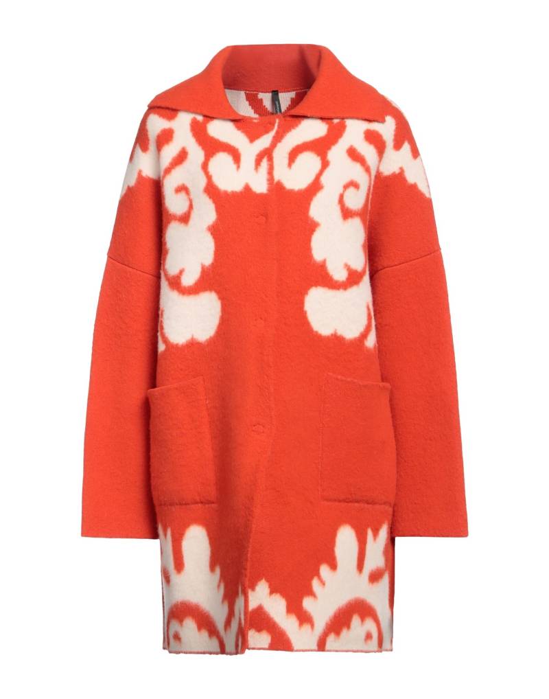 PIERANTONIO GASPARI Jacke, Mantel & Trenchcoat Damen Orange von PIERANTONIO GASPARI