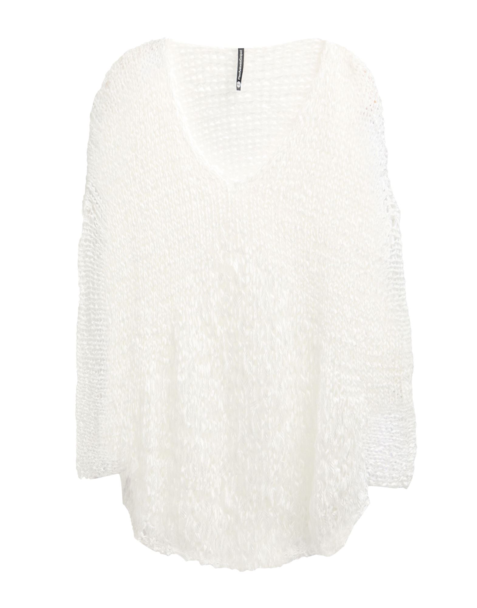 PIERANTONIO GASPARI Pullover Damen Weiß PIERANTONIO GASPARI Pullover Damen Weiß von PIERANTONIO GASPARI