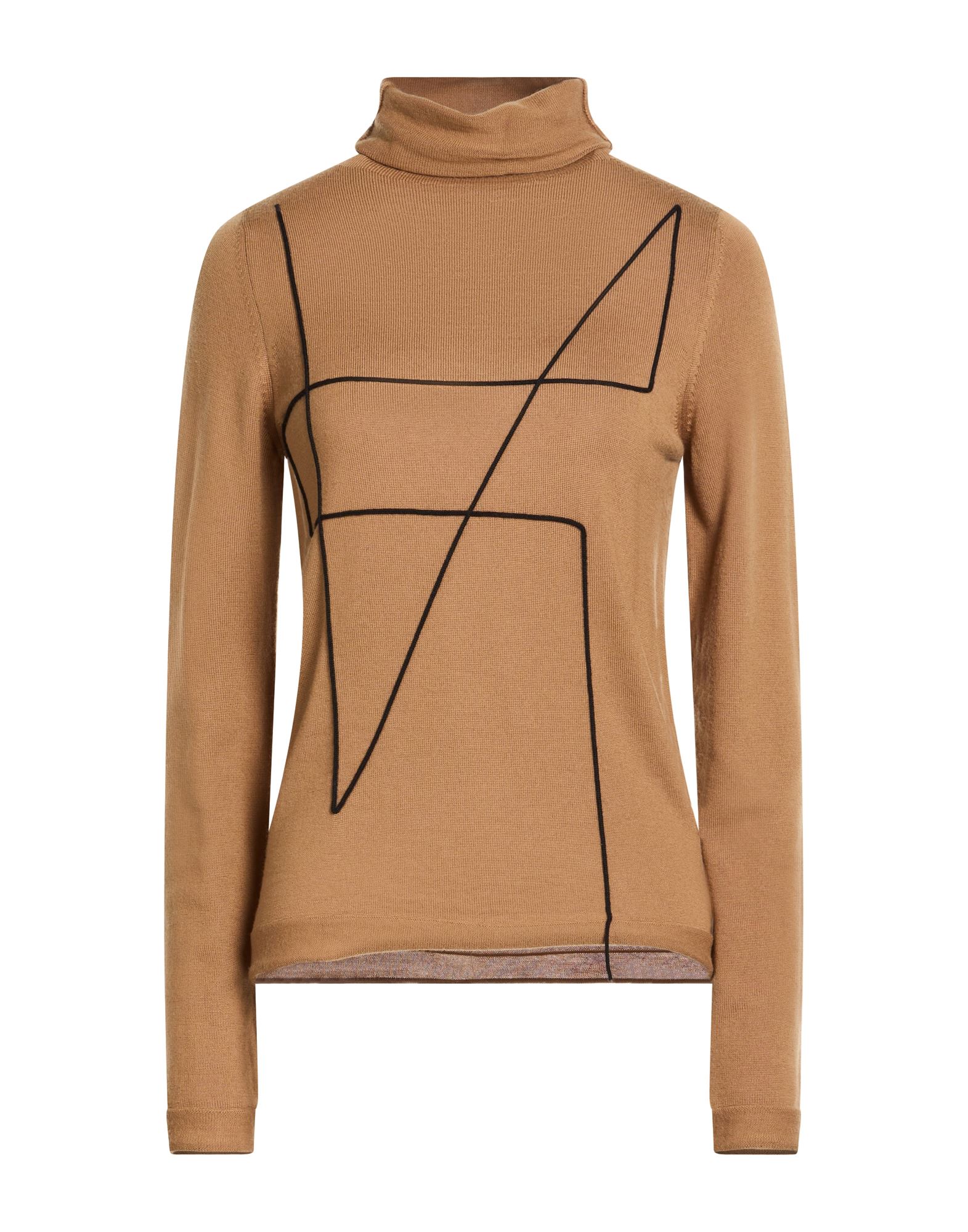 PIERANTONIO GASPARI Rollkragenpullover Damen Kamel von PIERANTONIO GASPARI