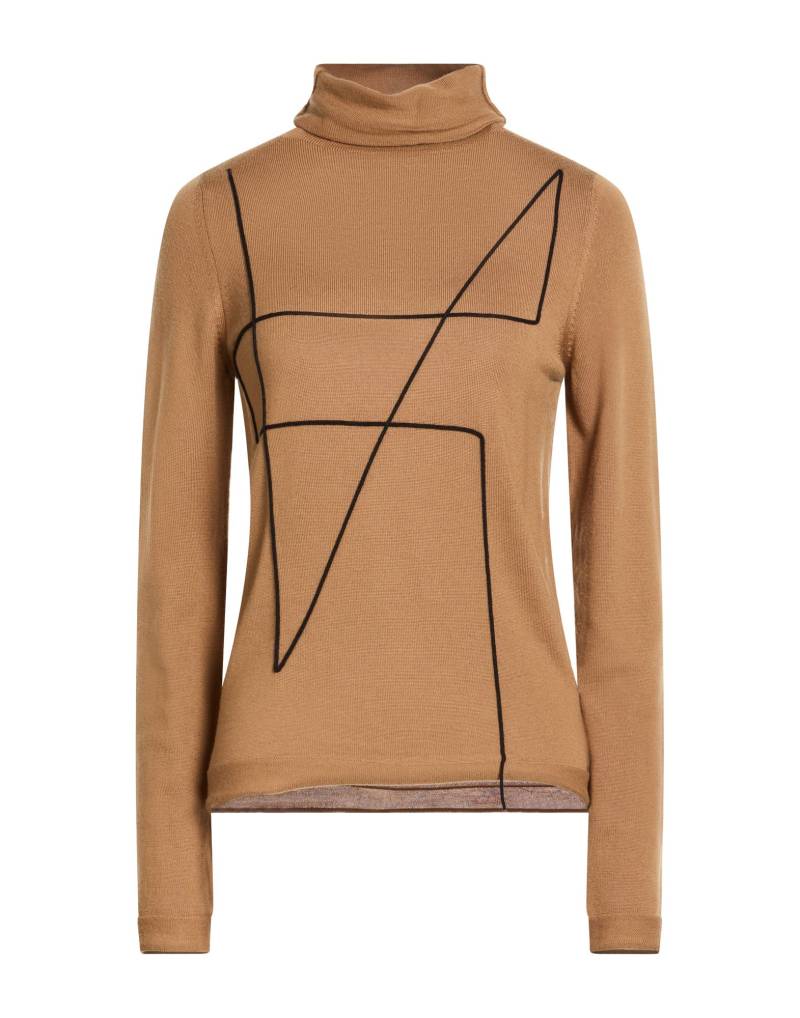 PIERANTONIO GASPARI Rollkragenpullover Damen Kamel von PIERANTONIO GASPARI