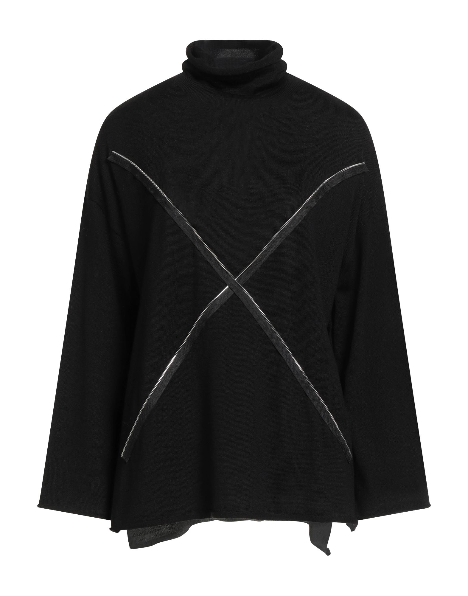 PIERANTONIO GASPARI Rollkragenpullover Damen Schwarz von PIERANTONIO GASPARI