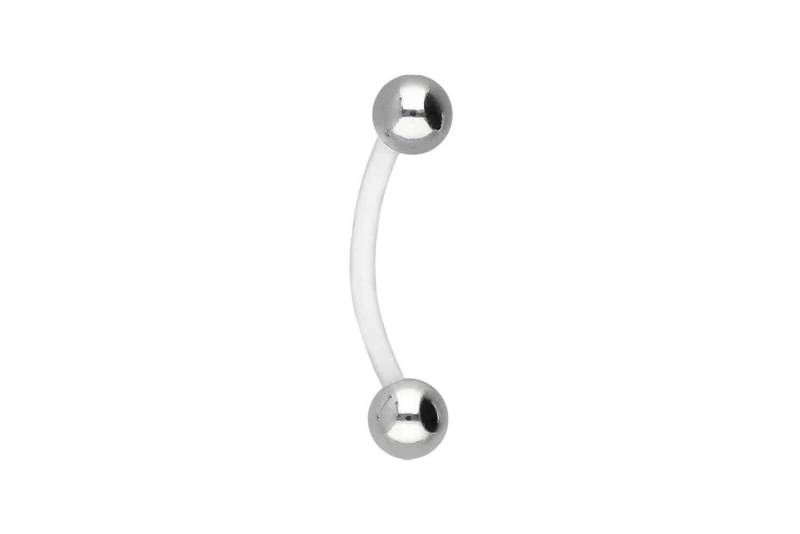 PIERCINGLINE Bauchnabelpiercing PTFE Banane + Titan-Kugeln (Bananen, 1-tlg) von PIERCINGLINE