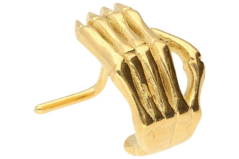 PIERCINGLINE Nasenpiercing Chirurgenstahl Nasenstecker SKELETT HAND (Nasenstecker, 1-tlg) von PIERCINGLINE