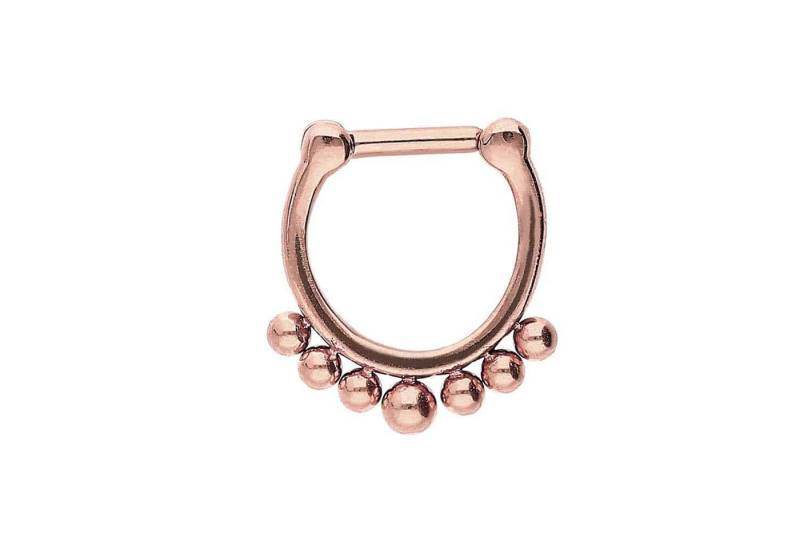 PIERCINGLINE Piercing-Set Chirurgenstahl Clicker 7 KUGELN (Clicker / 1 Stk) von PIERCINGLINE