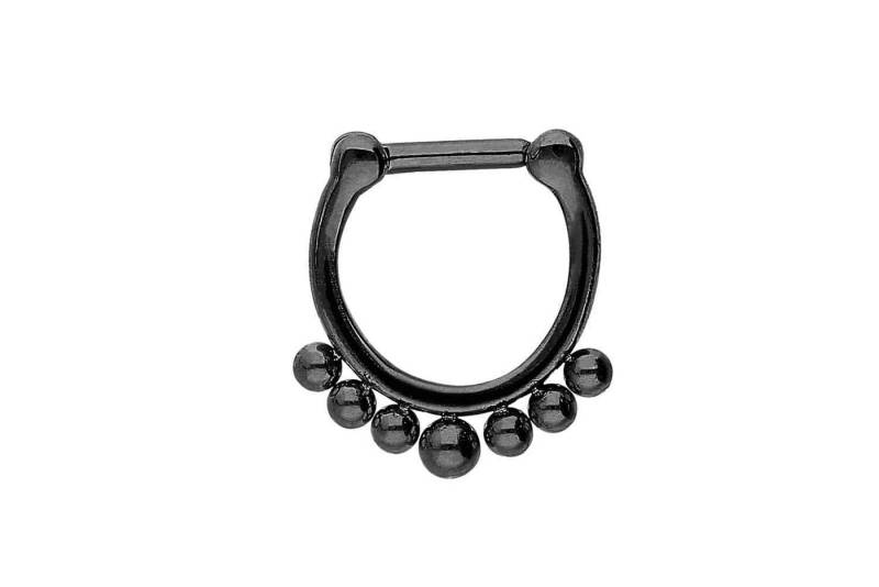 PIERCINGLINE Nasenpiercing Chirurgenstahl Clicker 7 KUGELN (Clicker / 1 Stk) von PIERCINGLINE