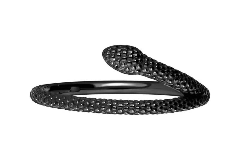 PIERCINGLINE Nasenpiercing Chirurgenstahl Segmentring Clicker SCHLANGE (Clicker / 1 Stk) von PIERCINGLINE