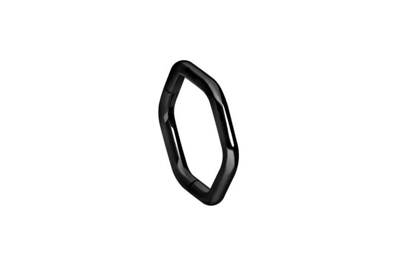 PIERCINGLINE Nasenpiercing Titan Clicker SECHSECK (Clicker / 1 Stk) von PIERCINGLINE
