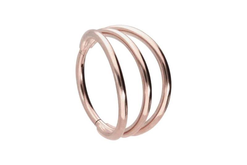PIERCINGLINE Piercing-Set Titan Segmentring Clicker 3 RINGE (Clicker / 1 Stk) von PIERCINGLINE