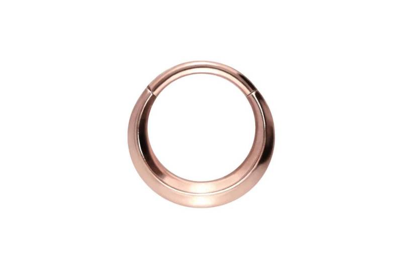 PIERCINGLINE Piercing-Set Titan Segmentring Clicker FLACH (Clicker / 1 Stk) von PIERCINGLINE