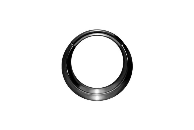 PIERCINGLINE Piercing-Set Titan Segmentring Clicker FLACH (Clicker / 1 Stk) von PIERCINGLINE