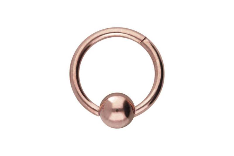 PIERCINGLINE Piercing-Set Titan Segmentring Clicker KUGEL (Clicker / 1 Stk) von PIERCINGLINE