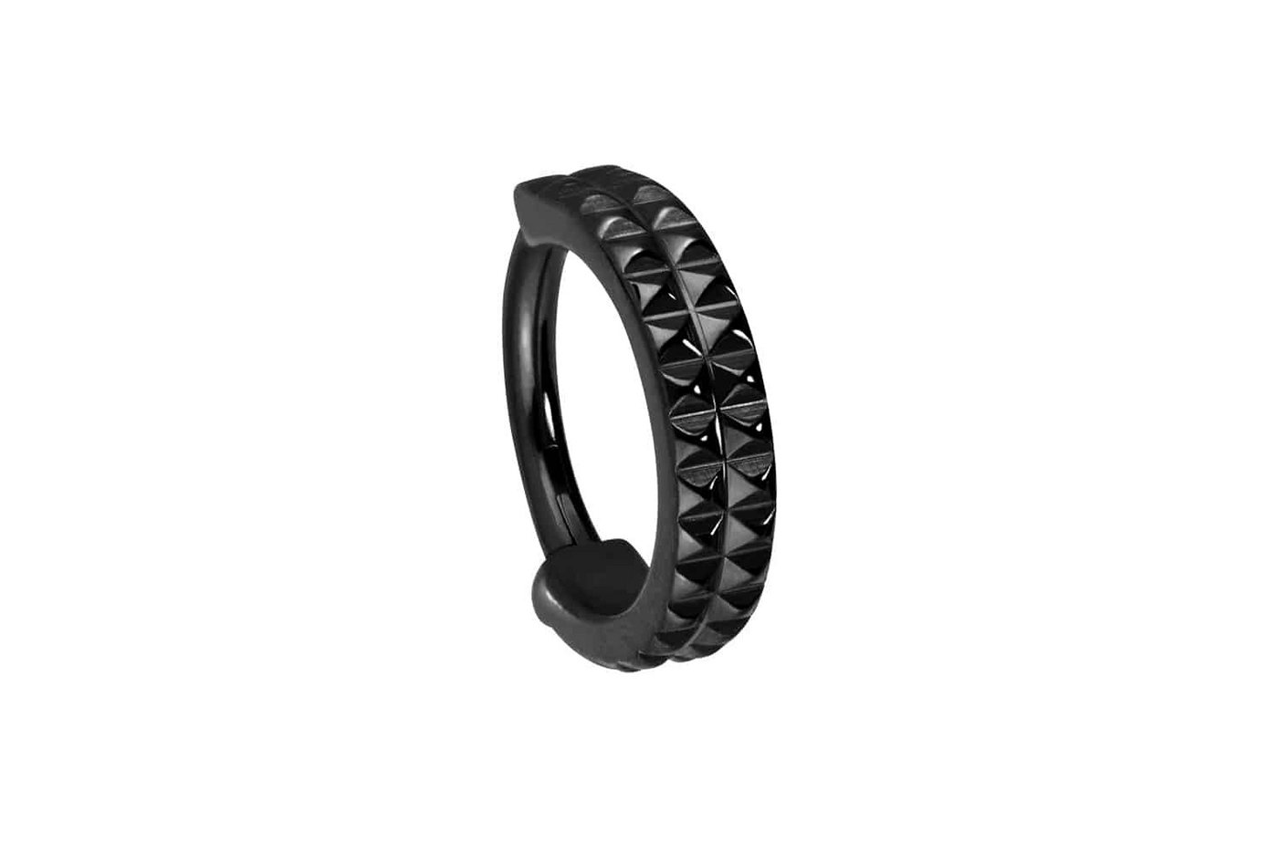 PIERCINGLINE Piercing-Set Titan Segmentring Clicker NIETEN (Clicker / 1 Stk) von PIERCINGLINE