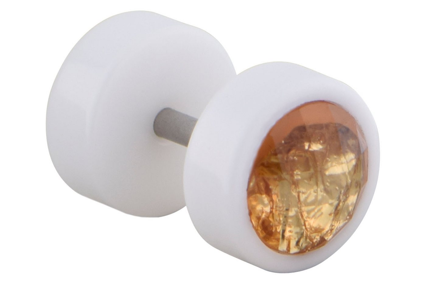 PIERCINGLINE Piercing-Set (Fake Plugs, Acryl Fake Plug KRISTALL) von PIERCINGLINE