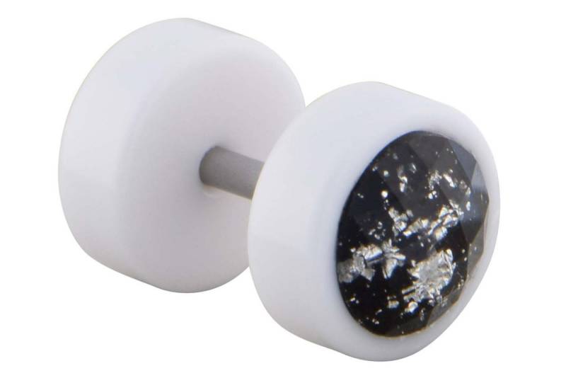 PIERCINGLINE Piercing-Set (Fake Plugs, Acryl Fake Plug KRISTALL) von PIERCINGLINE