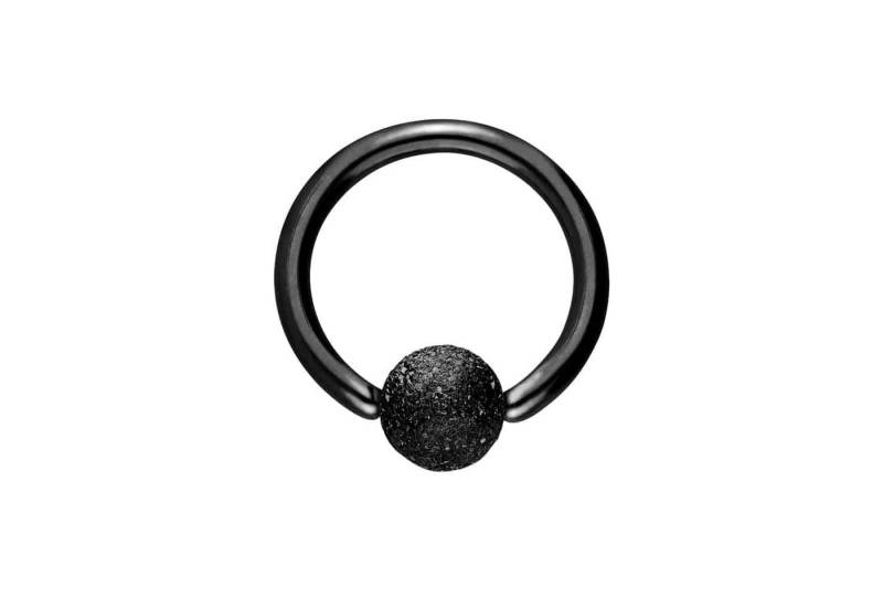 PIERCINGLINE Nasenpiercing Chirurgenstahl Klemmkugelring DIAMANTOPTIK (Klemm-Ringe, 1-tlg) von PIERCINGLINE