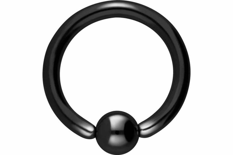 PIERCINGLINE Nasenpiercing Titan Klemmkugelring (Klemm-Ringe / 1 Stk) von PIERCINGLINE