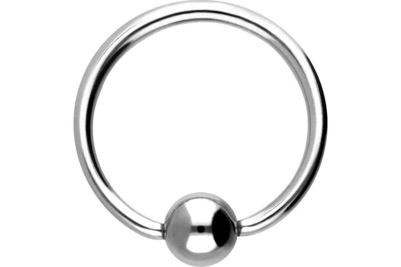 PIERCINGLINE Nasenpiercing Titan Klemmkugelring (Klemm-Ringe / 1 Stk) von PIERCINGLINE