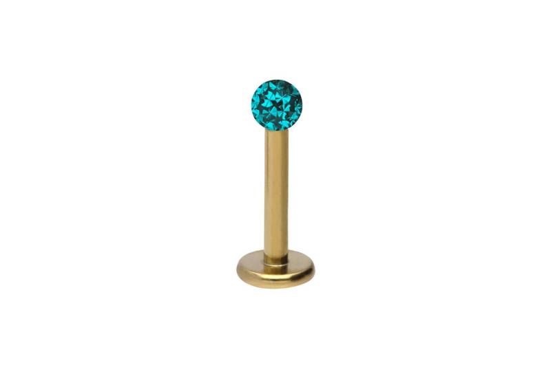 PIERCINGLINE Piercing-Set (Labrets, Chirurgenstahl Labret EPOXY-KUGEL) von PIERCINGLINE