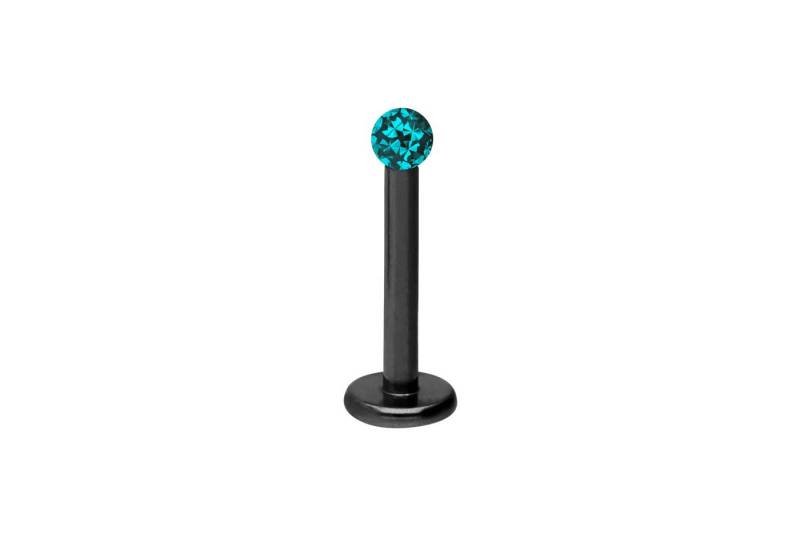 PIERCINGLINE Piercing-Set (Labrets, Chirurgenstahl Labret EPOXY-KUGEL) von PIERCINGLINE