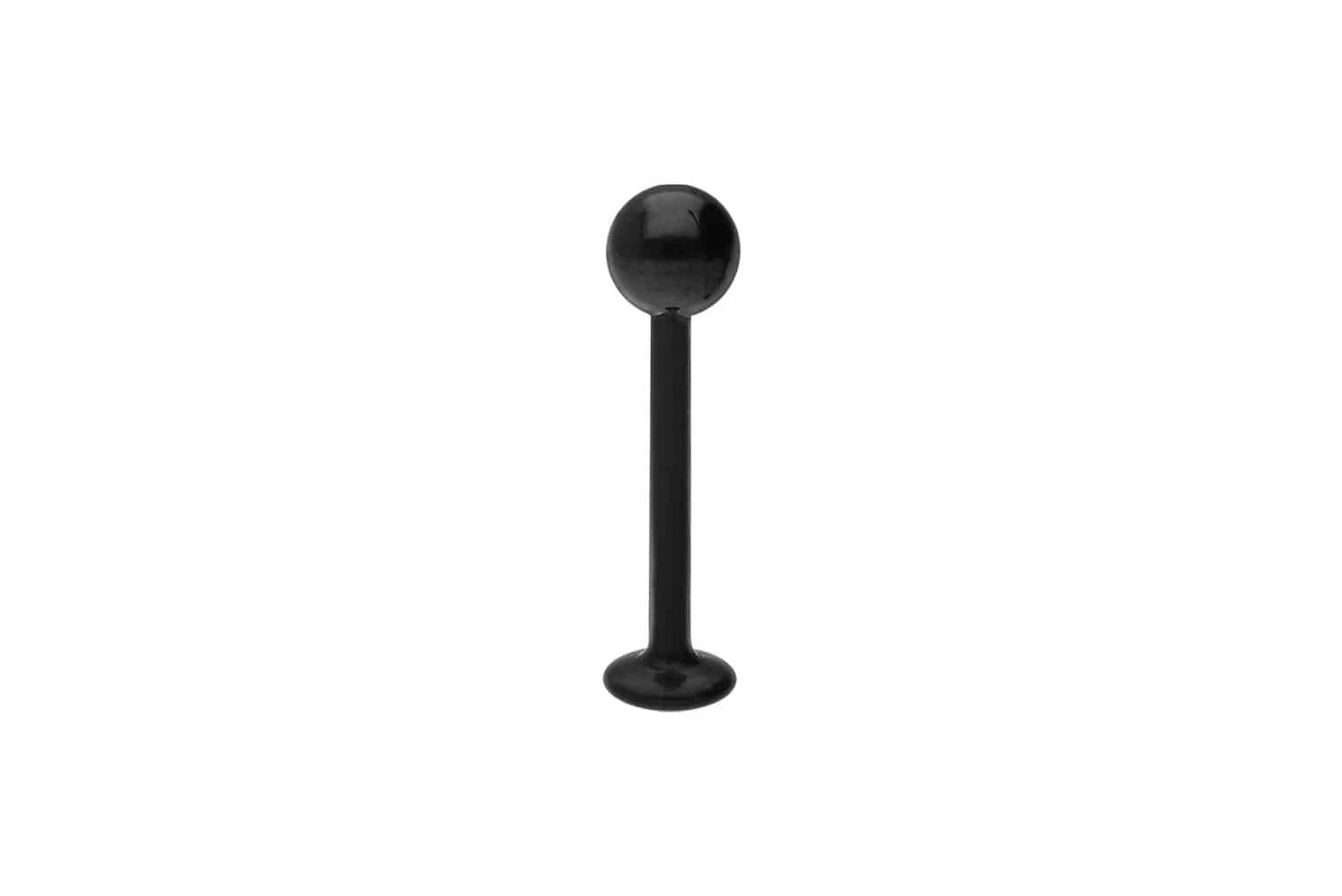 PIERCINGLINE Nasenpiercing PTFE Labret + Titan-Kugel (Labrets, 1-tlg) von PIERCINGLINE