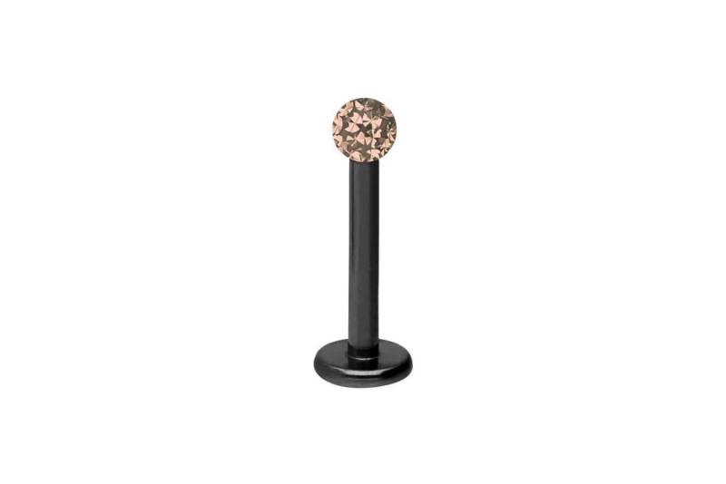 PIERCINGLINE Piercing-Set (Labrets, Titan Labret EPOXY-KUGEL) von PIERCINGLINE