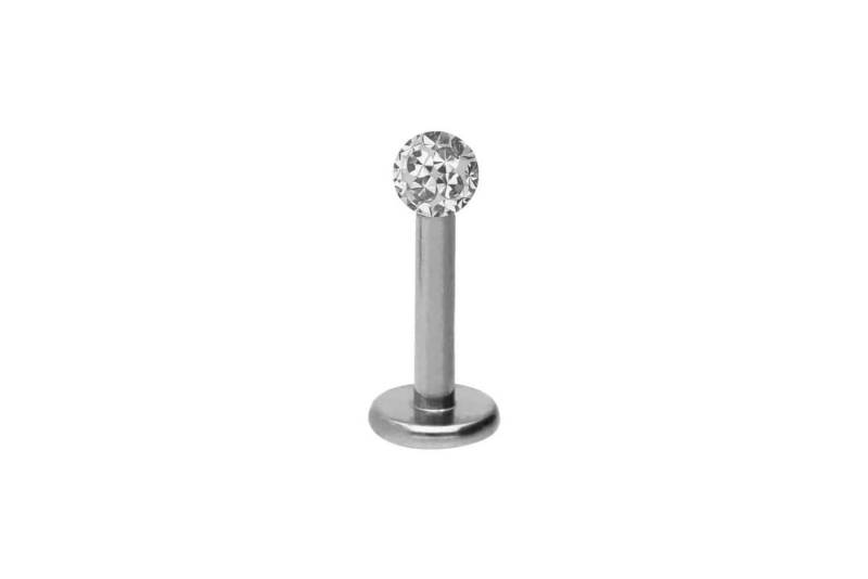 PIERCINGLINE Piercing-Set (Labrets, Titan Labret EPOXY-KUGEL) von PIERCINGLINE