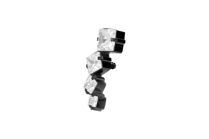 PIERCINGLINE Piercing-Set Titan Schraubaufsatz mit Außengewinde KRISTALLBOGEN (Schraub-Aufsätze, 1-tlg) von PIERCINGLINE