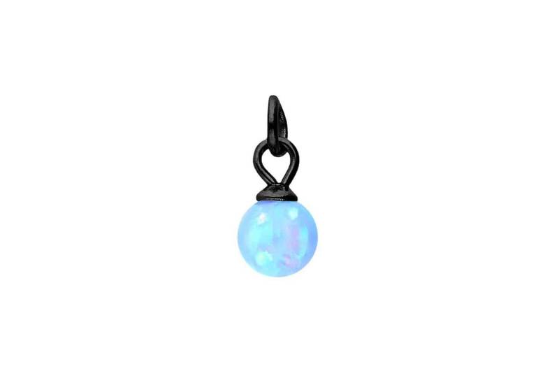 PIERCINGLINE Piercing-Set (Piercing-Anhänger, Chirurgenstahl Anhänger für Clicker SYNTHETISCHER OPAL) von PIERCINGLINE