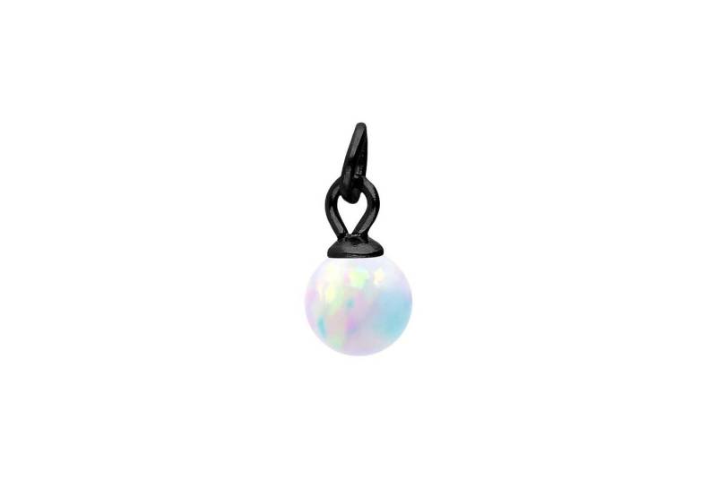 PIERCINGLINE Piercing-Set (Piercing-Anhänger, Chirurgenstahl Anhänger für Clicker SYNTHETISCHER OPAL) von PIERCINGLINE