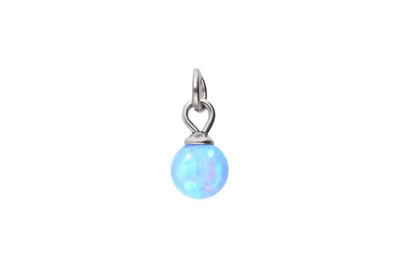 PIERCINGLINE Piercing-Set (Piercing-Anhänger, Chirurgenstahl Anhänger für Clicker SYNTHETISCHER OPAL) von PIERCINGLINE