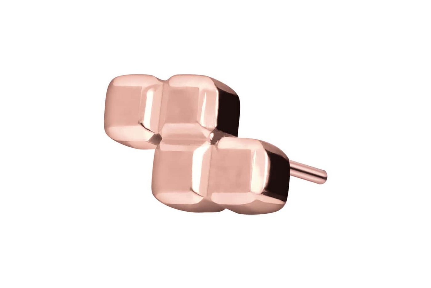 PIERCINGLINE Piercing-Set Titan Aufsatz mit Push Pin Z-FORM (Push Pins, 1-tlg) von PIERCINGLINE