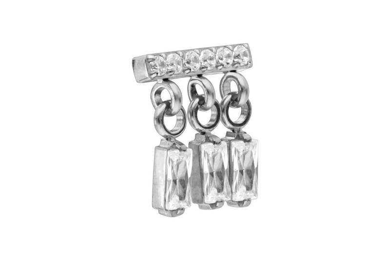 PIERCINGLINE Piercing-Set Titan Schraubaufsatz mit Außengewinde WINDSPIEL (Schraub-Aufsätze, 1-tlg) von PIERCINGLINE