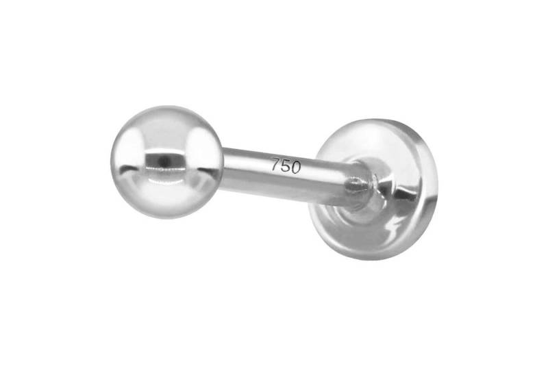 PIERCINGLINE Piercing-Set 14/18 Karat Gold Labret (Labrets / 1 Stk) von PIERCINGLINE