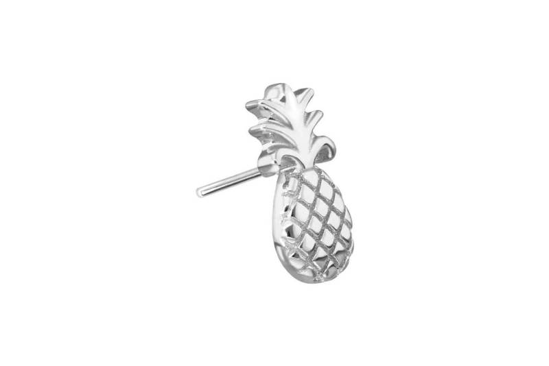 PIERCINGLINE Piercing-Set 14 Karat Gold Aufsatz mit Titan Push Pin ANANAS (Push Pins, 1-tlg) von PIERCINGLINE