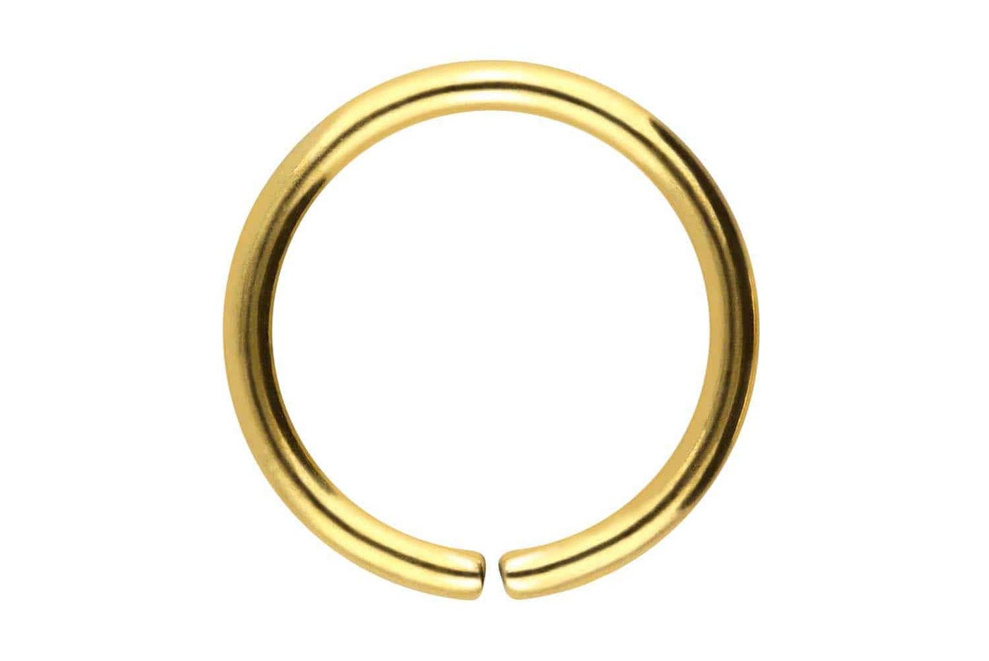 PIERCINGLINE Piercing-Set Chirurgenstahl O-Ring - biegbar (Biege-Ringe / 1 Stk) von PIERCINGLINE